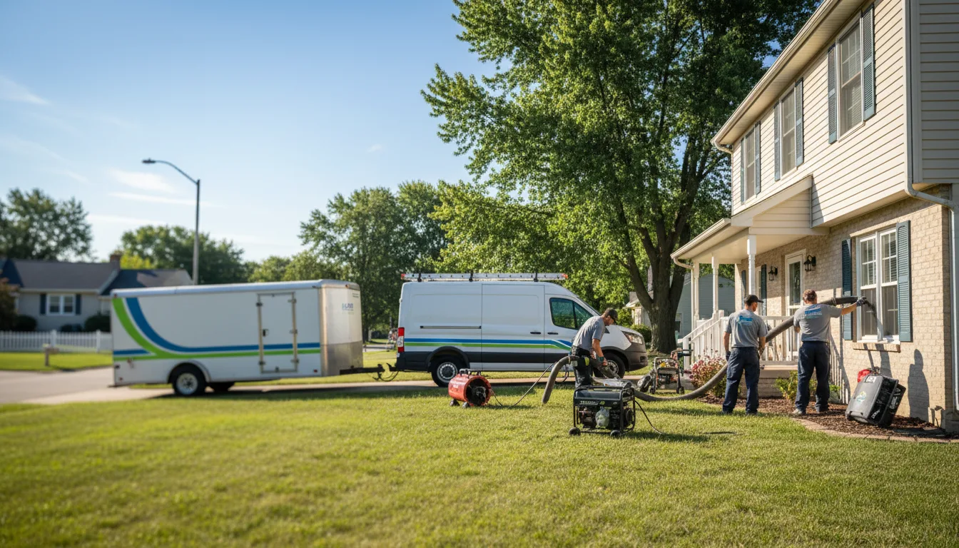 Flooded Basement Restoration And Cleanup With Repair in Potosi, MO near me